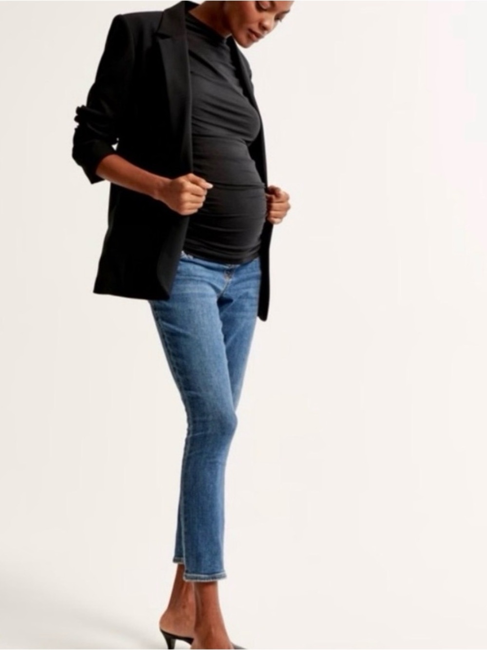 Abercrombie & Fitch - The Skinny Jeans Maternity - Classic Denim - Size 4